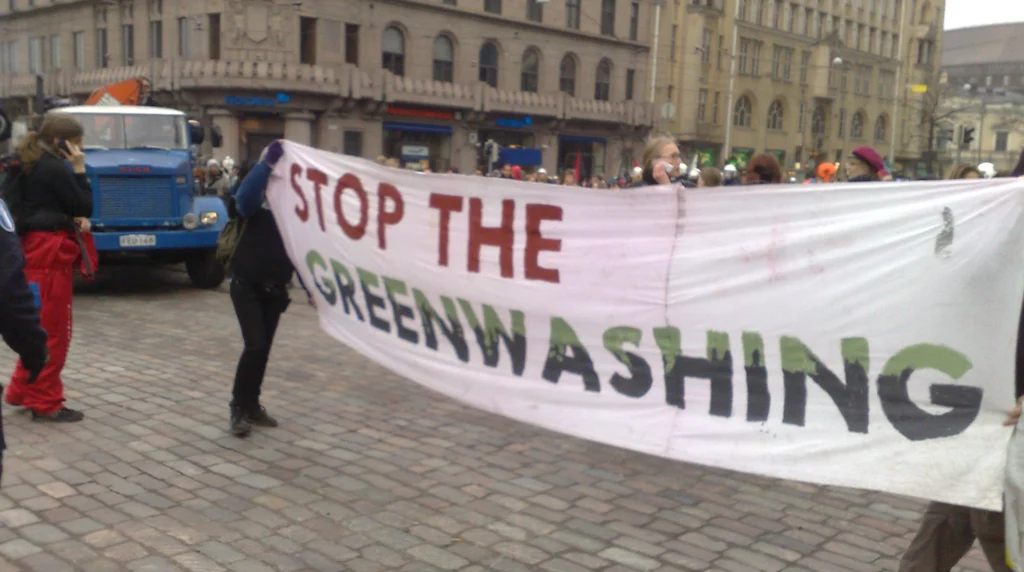 stop greenwashing